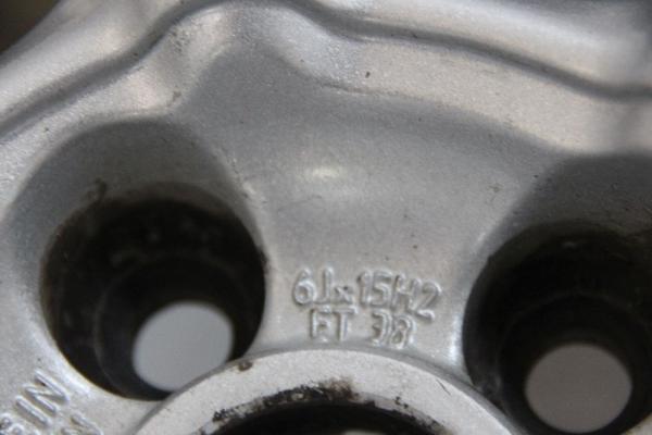 Felge Alu/Leichtmetall vorn rechts 1M0601025 Seat TOLEDO 2 1M