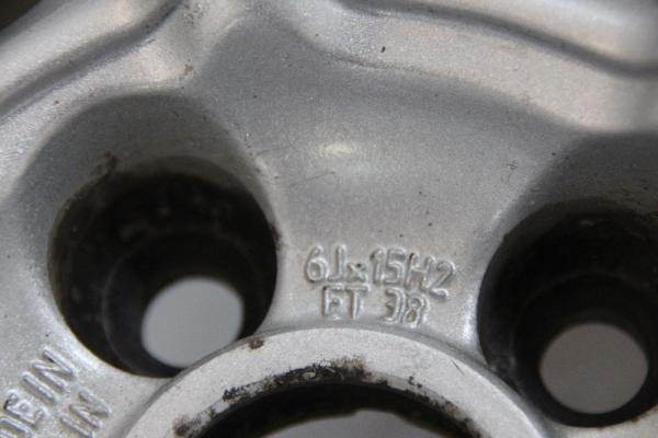 Felge Alu/Leichtmetall hinten links 1M0601025 Seat TOLEDO 2 1M