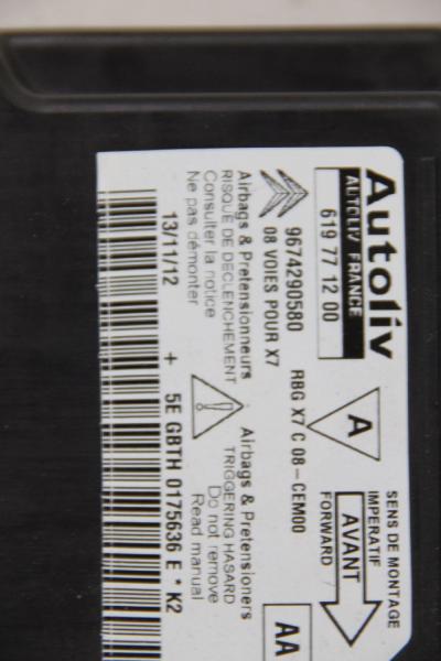 Steuergerät Aufprallsensor 6546Z9 Citroen C5 Break RW
