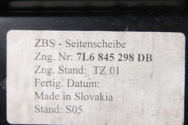 Scheibe sonstige 7L845298DB VW TOUAREG 1 7L