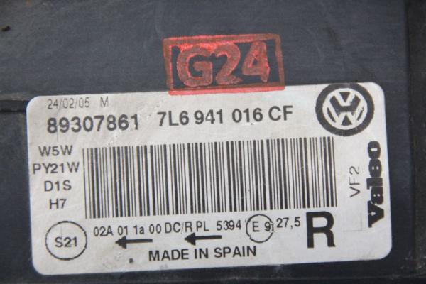 Scheinwerfer rechts 7L6941016CF VW TOUAREG 1 7L