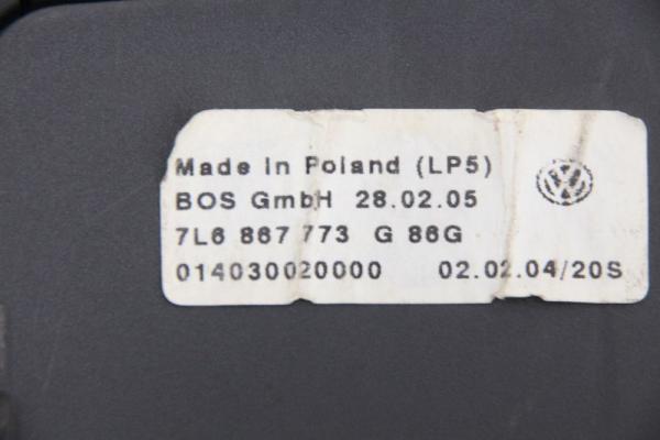 Gepäckraumabdeckung 7L6867773G VW TOUAREG 1 7L