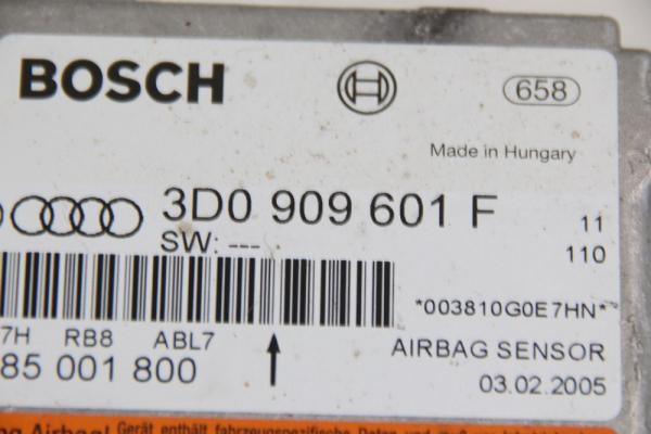 Steuergerät Aufprallsensor 3D0909601F VW TOUAREG 1 7L