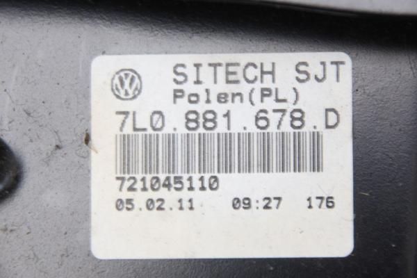 Sitzkonsole 7L0881678D VW TOUAREG 1 7L