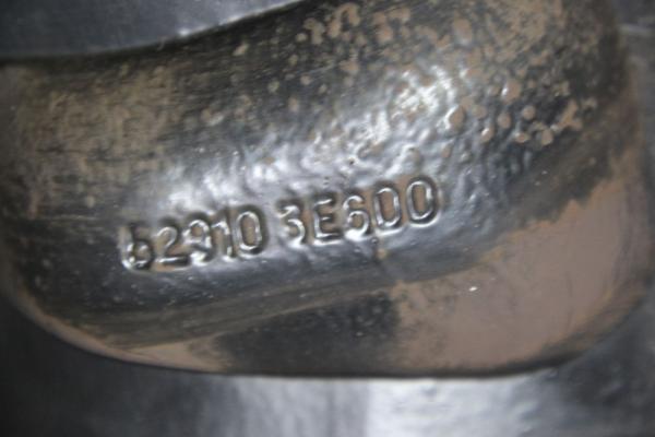 Felge Alu/Leichtmetall vorn links 529103E600 Kia SORENTO 1 JC