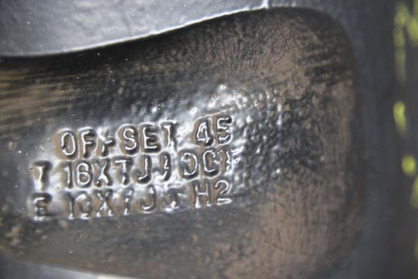 Felge Alu/Leichtmetall hinten links 529103E600 Kia SORENTO 1 JC