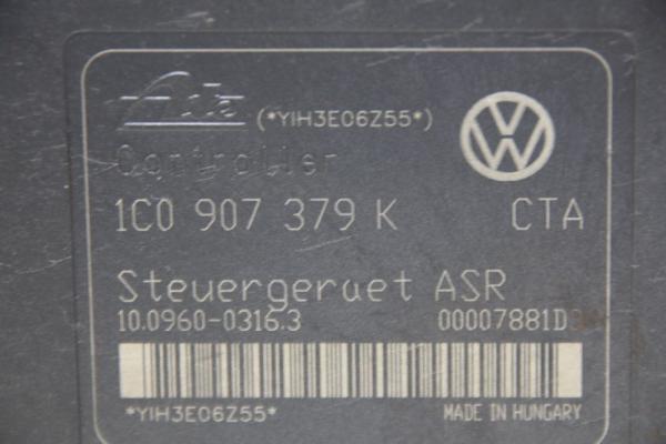 Hydraulikeinheit ABS 1C0907379K Seat TOLEDO 2 1M