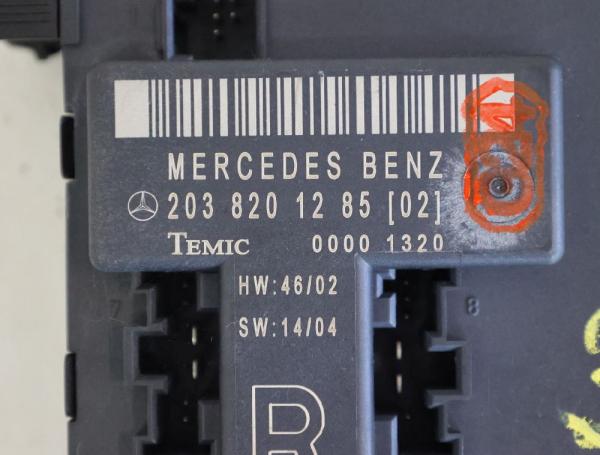 Steuergerät Karosserie 2038201285 Mercedes C-Klasse S 203 Kombi
