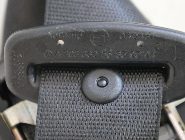 Sicherheitsgurt hinten links 2038608385 Mercedes C-Klasse S 203 Kombi