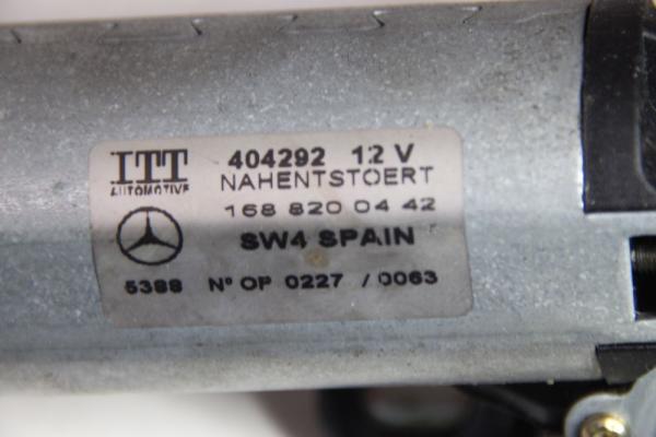 Scheibenwischermotor hinten 1688200442 Mercedes A-KLASSE W168