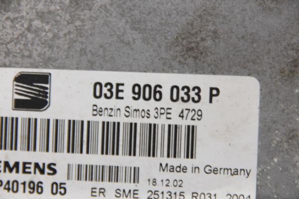 Steuergerät Motor 03E906033P Seat IBIZA 3 6L
