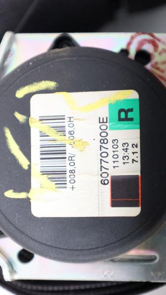 Sicherheitsgurt vorn rechts 607707800E Opel CORSA D