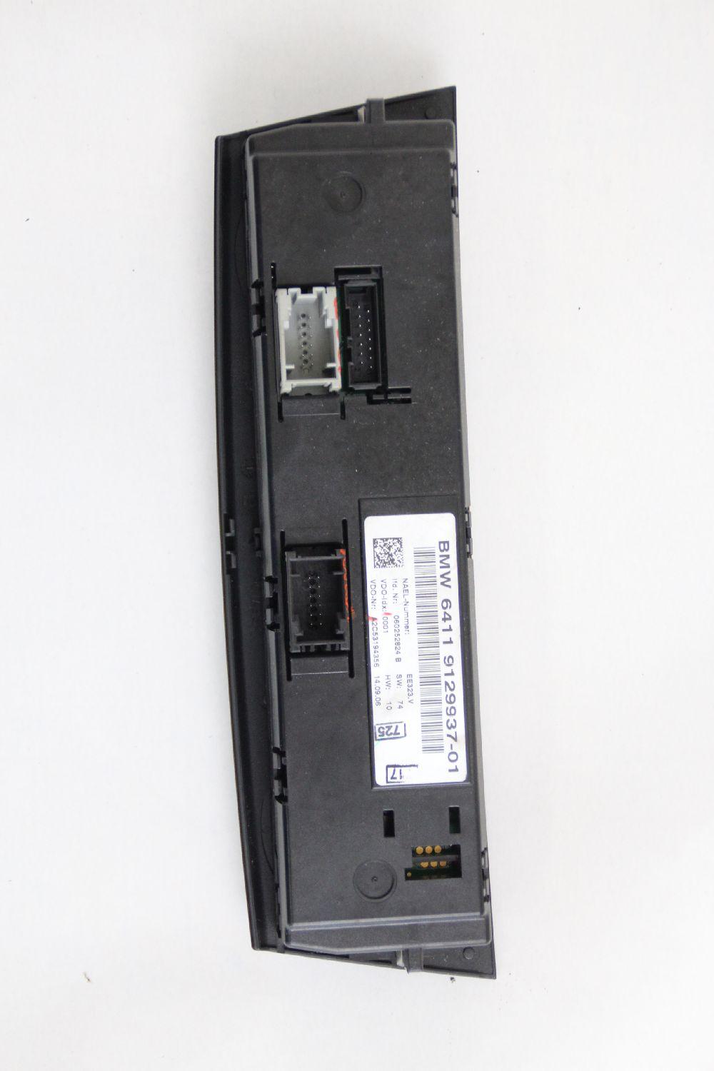 Klimabedienteil 9129937 BMW 1er E81 E87