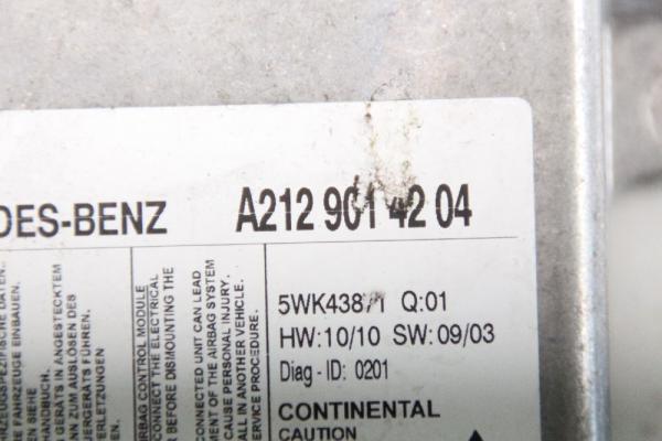 Steuergerät Aufprallsensor 2129014204 Mercedes E-KLASSE S212