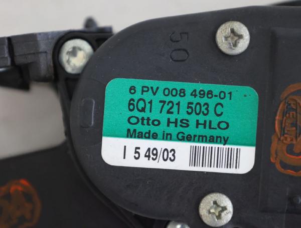 Gaspedal 6Q1721503C Seat IBIZA 3 6L