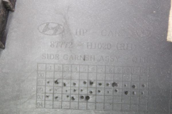 Kotflügel Verbreiterung 87772H1020 Hyundai TERRACAN