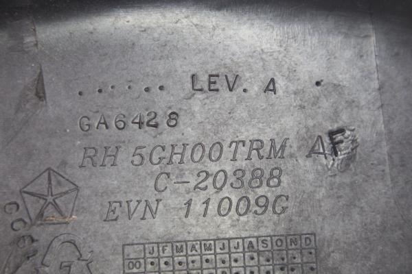 Kotflügel Verbreiterung 5GH00TRM Jeep CHEROKEE 2 KJ