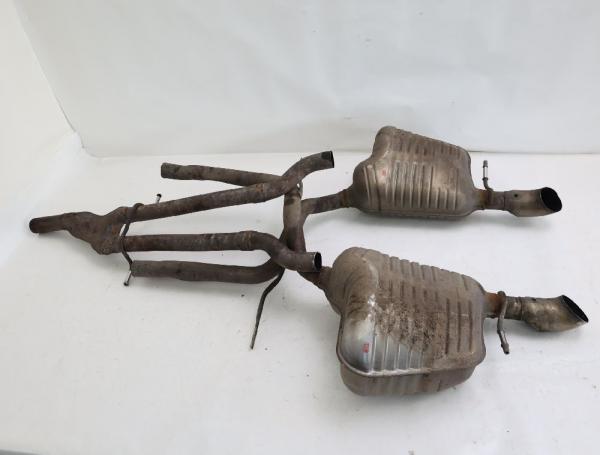 Auspuff / Schalldämpfer hinten 4F0253609AB Audi A6 Avant C6