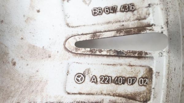 Felge Alu/Leichtmetall vorn links B66474316 Mercedes S-KLASSE S500 W221