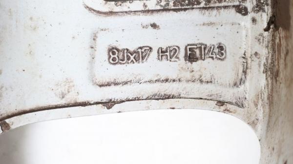 Felge Alu/Leichtmetall hinten links B66474316 Mercedes S-KLASSE S500 W221
