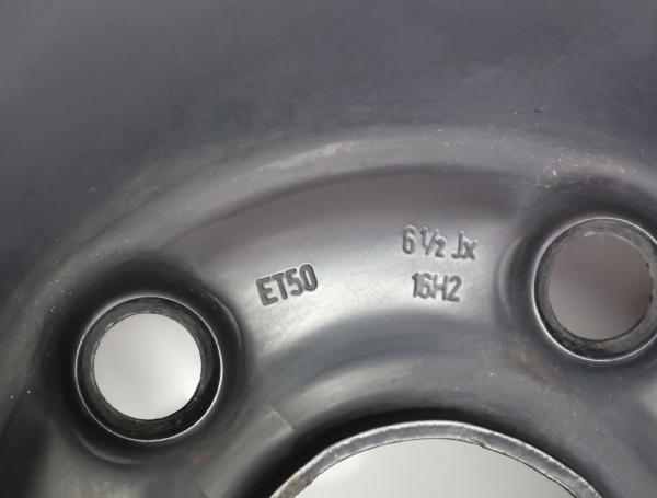 Felge Stahl hinten rechts 1K0601027A VW GOLF 5