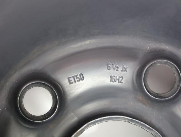 Felge Stahl hinten links 1K0601027A VW GOLF 5