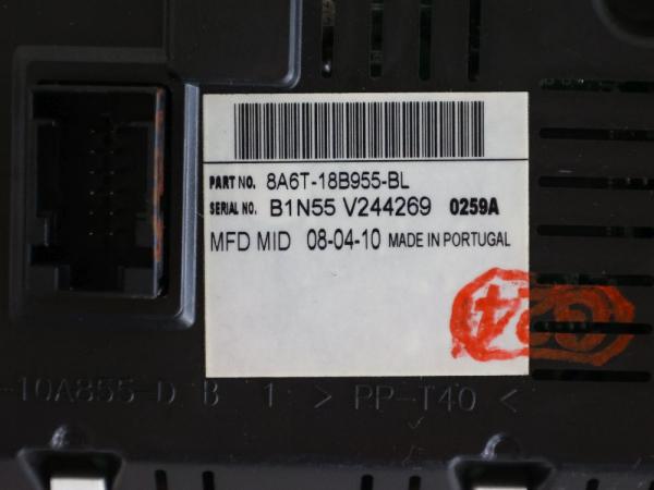 Display 8A6T18B955BL Ford FIESTA 6 JA