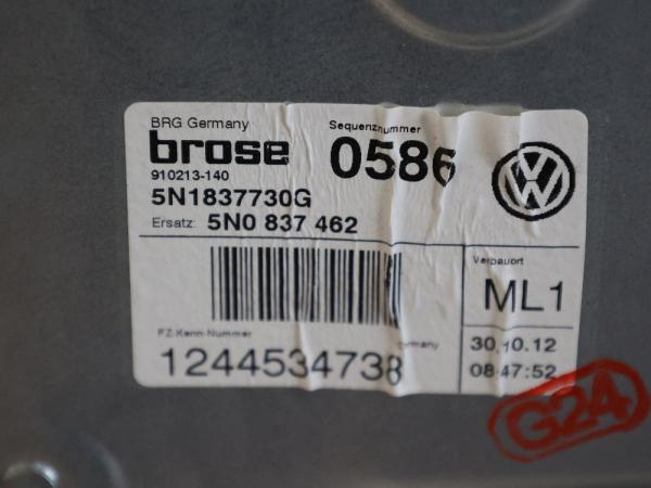 Fensterheber elektrisch vorn rechts 5N1837730G VW TIGUAN 1