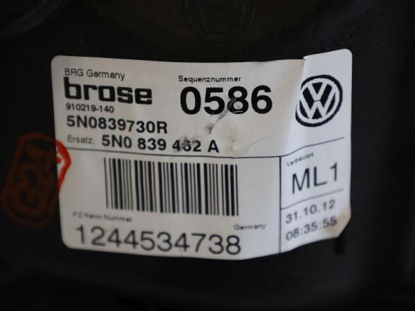 Fensterheber elektrisch hinten rechts 5N0839462A VW TIGUAN 1