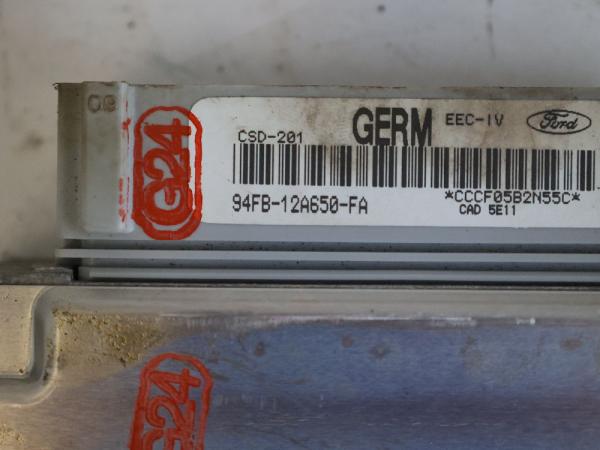Steuergerät Motor 94FB12A650FA Ford FIESTA 3 GFJ