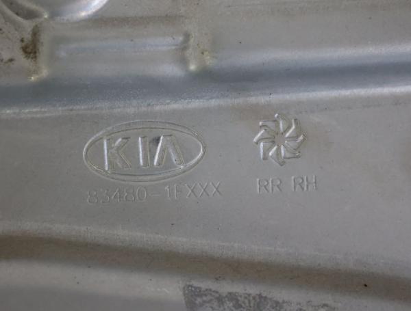 Fensterheber elektrisch hinten rechts 834801FXXX Kia SPORTAGE 2 JE