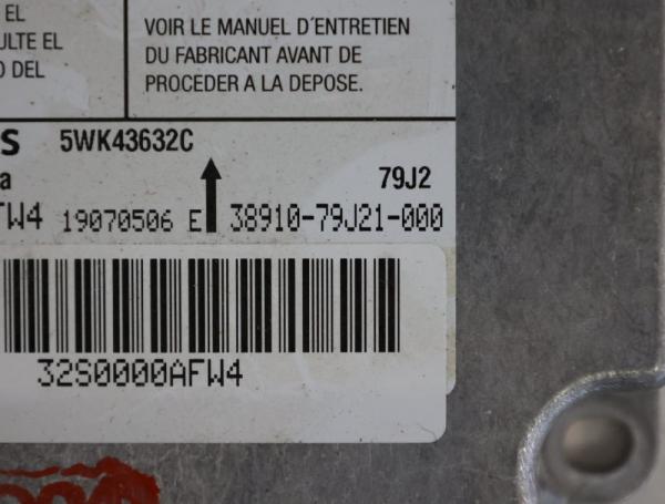 Steuergerät Aufprallsensor 3891079J21 Suzuki SX4 EY GY