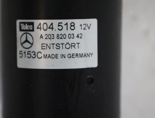 Scheibenwischermotor vorn 2038200342 Mercedes C-KLASSE W203