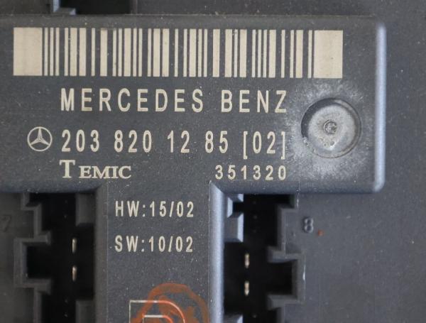 Steuergerät Karosserie 2038201285 Mercedes C-KLASSE W203