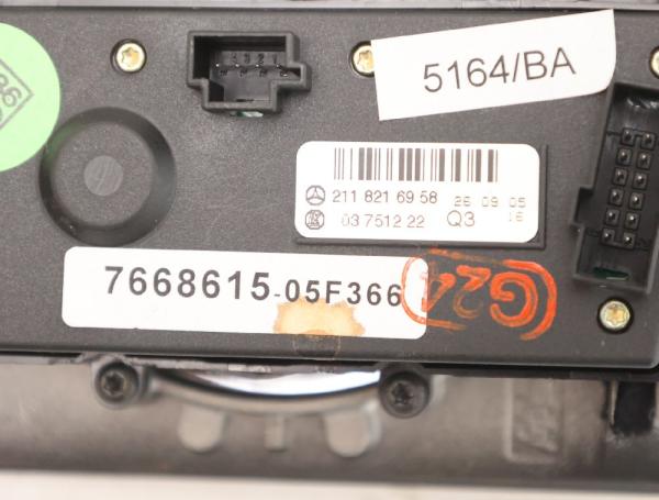 Schaltknüppel 2118216958 Mercedes E-KLASSE S211