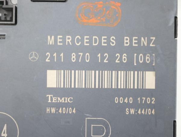 Steuergerät sonstige 2118701226 Mercedes E-KLASSE S211