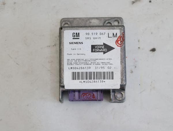 Steuergerät Aufprallsensor 90519067LM Opel ASTRA F CC