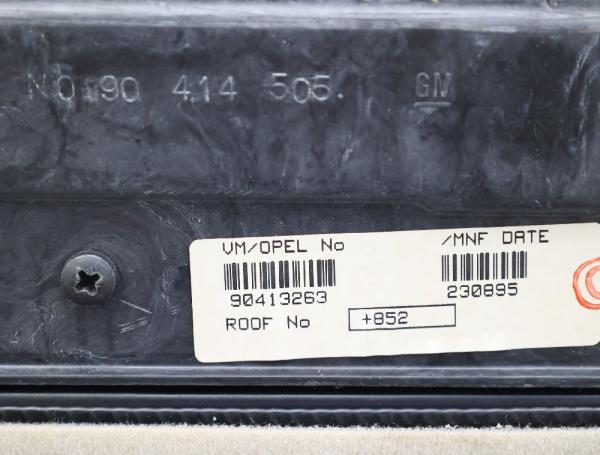 Schiebedach Glas 90413263 Opel ASTRA F CC
