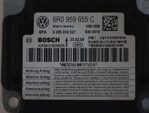 Steuergerät Aufprallsensor 6R0959655C Seat IBIZA 4 6J