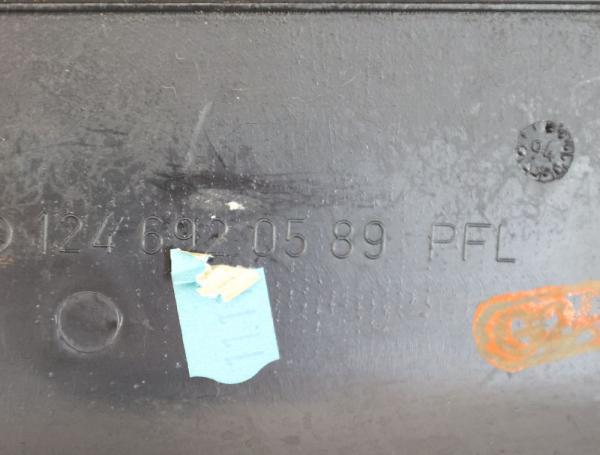 Abdeckung 1246920589 Mercedes E-KLASSE S124