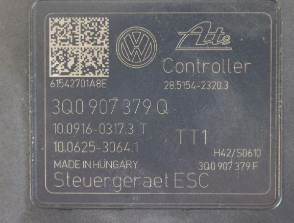 Hydraulikeinheit ABS VW GOLF 7 VARIANT BA5, BV5 3Q0614517Q 3Q0907379Q 3Q0614517AF