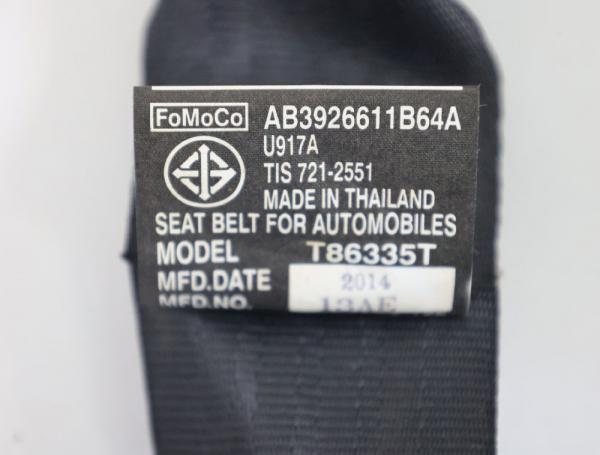 Sicherheitsgurt hinten AB3926611B64A Ford RANGER 3