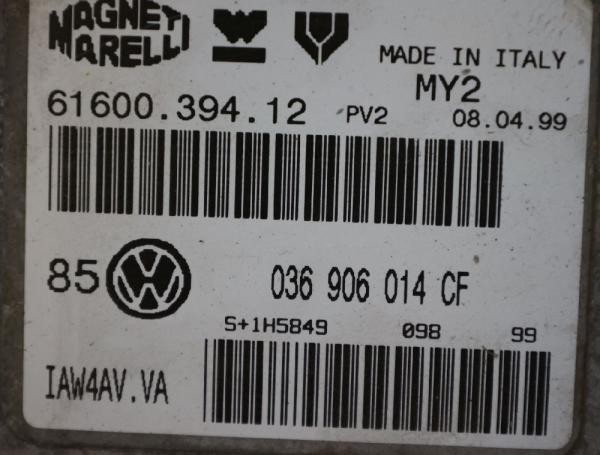 Steuergerät Motor 036906014CF VW GOLF 4