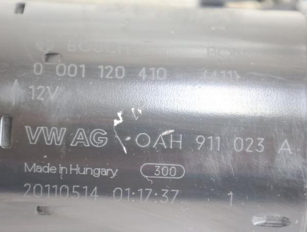 Anlasser OAH911023A VW GOLF 6