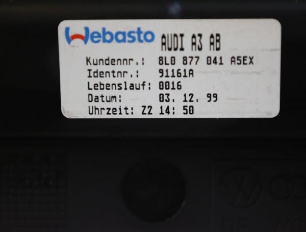 Schiebedach Glas 8L0877041 Audi A3 8L