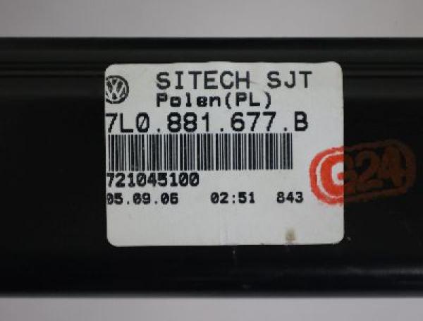 Sitzkonsole 7L0881677B VW TOUAREG 1 7L