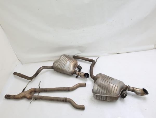 Auspuff / Schalldämpfer hinten 4F0253612AA Audi A6 ALLROAD C6