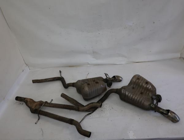 Auspuff / Schalldämpfer hinten 4F0253612AA Audi A6 ALLROAD C6