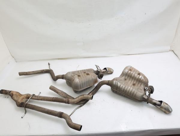 Auspuff / Schalldämpfer hinten 4F0253612AA Audi A6 ALLROAD C6