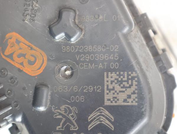 Drosselklappenstutzen 9807238580 Ford GRAND C-MAX